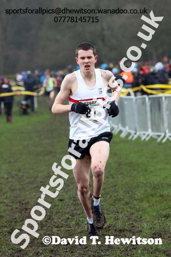 Mens under-17 Northern Cross Country Champs., Witton Park, Blackburn. Photo: David T. Hewitson/Sports for All Pics